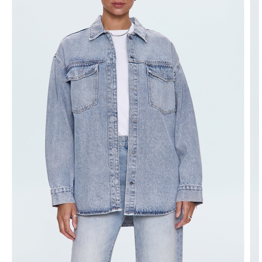 Pistola Light Wash Denim Jacket